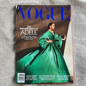 Vogue magazine Adele Cover New November 2021